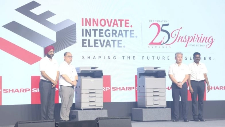 Business News | SHARP Launches New A3 Colour Multifunction Printers in India, Makes Everyday Office Tasks Simpler and Smarter