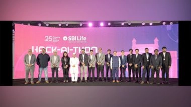 Business News | SBI Life Crowdsources Future-facing AI Solutions from India's Next-Gen Talent Pool at the 2025 Hack-AI-Thon Finale