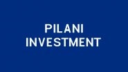 Business News | Core Investment Company Within Aditya Birla Group, Pilani Investment Reports Net Profit of Rs. 98.46 Crore for the FY 2024-25