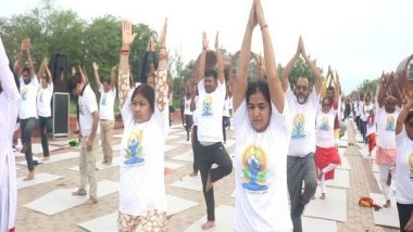 World News |   Indian Embassy in Nepal Hosts Yoga Day Event in Lumbini a Day Ahead of Grand Celebration