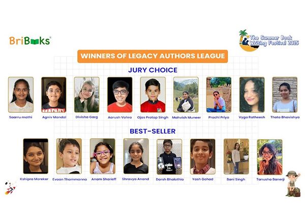 Business News | India's Youth Pen Their Legacy as Early Achievers in Summer Book Writing Festival 2025 Edition