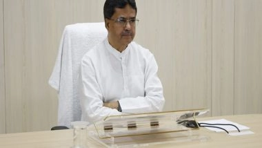 India News | Tripura CM Manik Saha Attends Virtual Inauguration of Development Projects