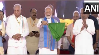 India News | Bihar: PM Modi Lays Foundation of Multiple Developmental Projects in Siwan