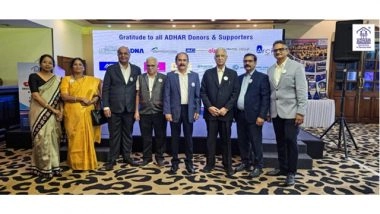 Business News | ADHAR Hosts Inspiring Evening at MCA Club, BKC to Celebrate Inclusion, Gratitude, and Social Impact