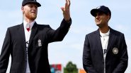 Sports News | 1st Test: England Win Toss, Opt to Bowl Against India, Sudharsan Makes Debut, Karun Returns After Eight Years