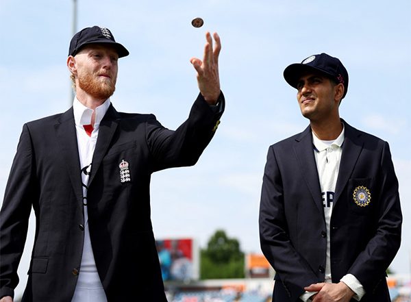 Sports News | 1st Test: England Win Toss, Opt to Bowl Against India, Sudharsan Makes Debut, Karun Returns After Eight Years