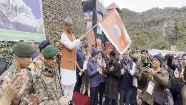 India News | Kailash Mansarovar Yatra Resumes After 5-Year Hiatus, First Batch Flagged off from Sikkim's Nathula Pass