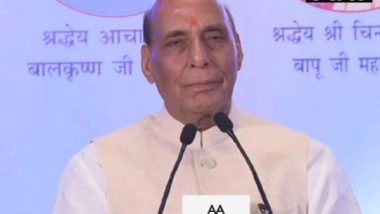 India News | Defence Minister Rajnath Singh Heads to Udhampur for Yoga Day Celebrations