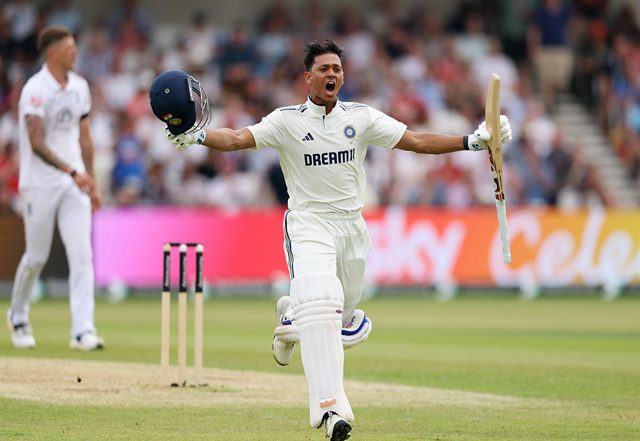 Sports News | 1st Test: Yashasvi Jaiswals Majestic Ton Powers India to 215/2 at Tea Against England