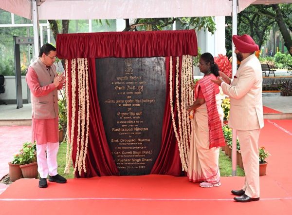 India News | President Droupadi Murmu Graces Opening of Rashtrapati Tapovan, Rashtrapati Niketan for Public Visit in Dehradun