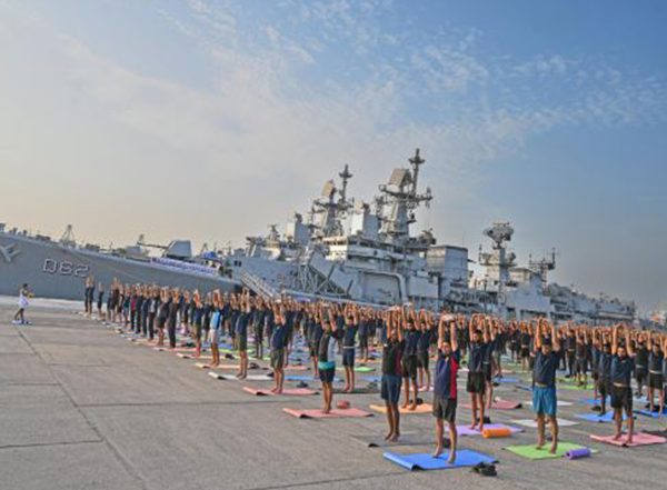 India News | Indian Navy to Celebrate International Day of Yoga on  Warships