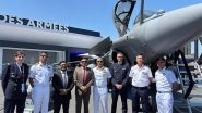World News | Indian Defence Delegation Meets French Officials in Paris; Rafale Marine Programme Formally Launched