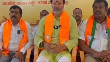 India News | Andhra: BJP's Bhanuprakash Reddy Slams Jagan's Governance, Alleges YSRCP Promoting Violence and Losing Public Trust