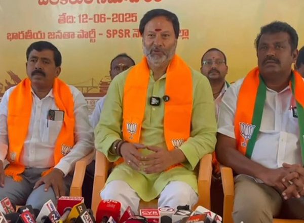 India News | Andhra: BJP's Bhanuprakash Reddy Slams Jagan's Governance, Alleges YSRCP Promoting Violence and Losing Public Trust