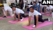 World News | India's High Commissioner Leads Yoga Day Celebrations in London