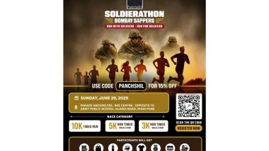 Business News | Panchshil Bombay Sappers Soldierathon - A Tribute to the Heroes of Indian Armed Forces