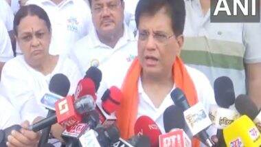 India News | Union Minister Piyush Goyal Welcoms Safe Return of Indian Nationals Evacuated from Iran Under Op Sindhu