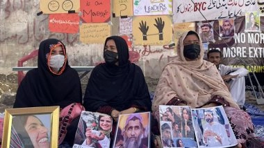 World News | Scorching Heat, Unyielding Resolve: Baloch Activists Risk Lives in Hunger Strike Amid Pak Genocide