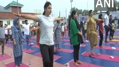 India News | J-K: District Administration of Rajouri Organises Yoga Session