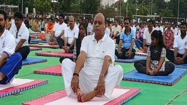 India News | Andhra Pradesh: Grand Yoga Day Celebrations in Nellore with over 11 Lakh Participants