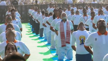 India News | Yoga Unites the World!: PM Modi Shares Glimpses from Yoga Day Event in Visakhapatnam