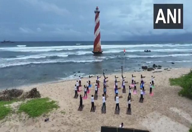 India News | Andaman and Nicobar Islands Celebrate 11th International Yoga Day
