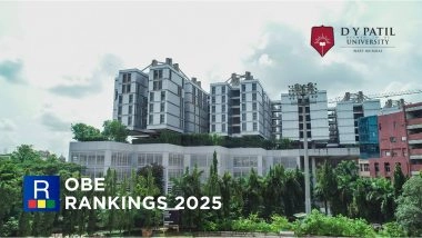 Business News | D Y Patil Deemed to Be University Shines Among India's Best with Platinum Band Distinction in OBE Rankings 2025