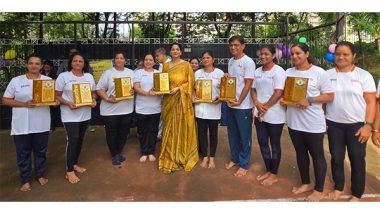 Business News | Neela Soans Honours Selfless Yoga Teachers on World Yoga Day