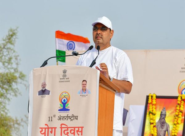 India News | Yoga is a Gift of Indian Civilisation, Celebrated Globally Due to PM Modi's Efforts: Rajasthan CM