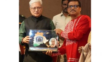 Business News | Raj Bhavan Telangana Organizes West Bengal Foundation Day : Governor Shri Jishnu Dev Varma Felicitates Bengali Pride in Hyderabad: Abhijeeth Bhattacharjee