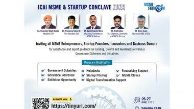 Business News | ICAI Pioneers Nationwide MSME Empowerment Drive for 'Viksit Bharat'