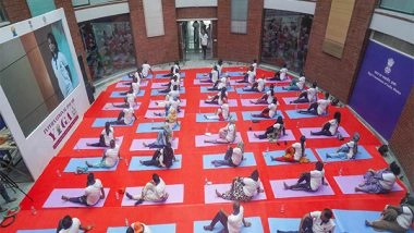 World News | Indian High Commission Celebrates International Day of Yoga in Dhaka