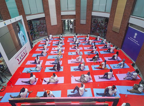 World News | Indian High Commission Celebrates International Day of Yoga in Dhaka