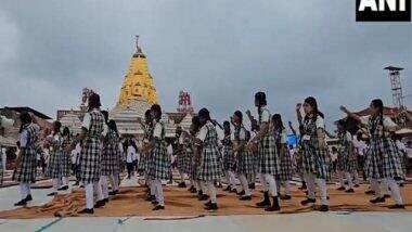 India News | Participants of International Yoga Day Perform Yoga and Garba at Ambaji Temple in Gujarat's Banaskantha