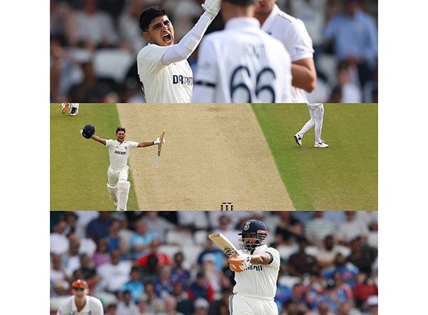 Sports News | India Post an Unflattering Record; 471 Against England Lowest Test Score for an Innings with Three Centuries