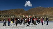 World News | Kailash Manasarovar Yatris Celebrate International Day of Yoga in Tibet