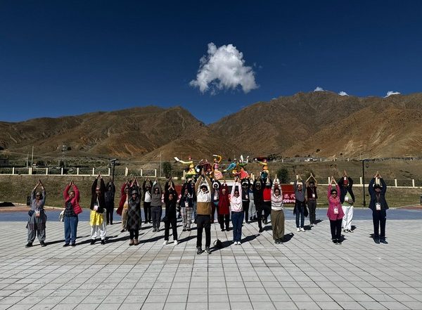 World News | Kailash Manasarovar Yatris Celebrate International Day of Yoga in Tibet