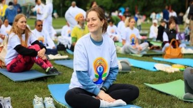 World News | Indian Embassy in Russia Celebrates 11th International Day of Yoga
