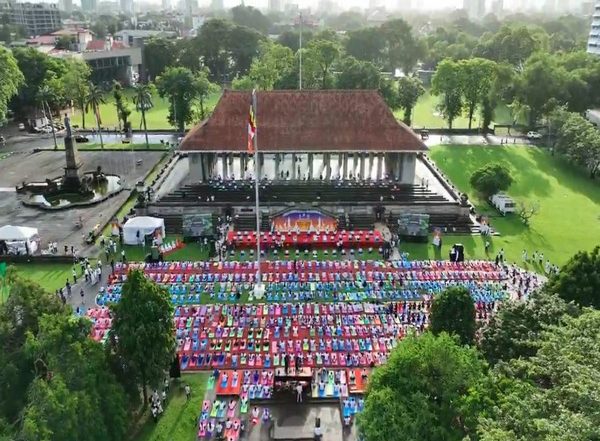 World News | High Commission of India in Sri Lanka Celebrates International Day of Yoga
