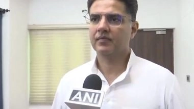 India News | Sachin Pilot Slams Rajasthan Government over Action Against Leaders Protesting in Doctor Death Case, Slams Law and Order Situation