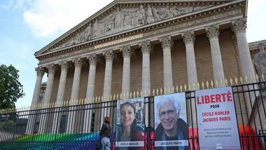 World News | Macron Demands Immediate Release of French Couple Held in Iran for More Than Three Years