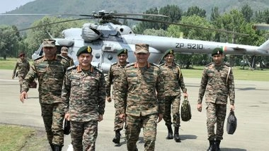India News | J-K: COAS Gen Upendra Dwivedi Reviews Security Grid in Kashmir, Assesses Preparedness for Shri Amarnath Yatra