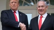 World News | Trump Held Phone Call with Netanyahu After US Strikes Iran Nuke Sites; Israel Shuts Its Airspace
