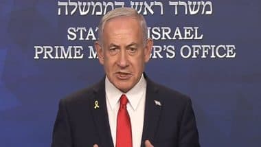 World News | Netanyahu Congratulates Trump, Says 'bold Decision to Target Iran's Nuclear Facilities Will Change History'