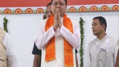 India News | Uttarakhand CM Pushkar Singh Dhami Attends Closing Ceremony of 'Swarnim 70 Years' in Haridwar