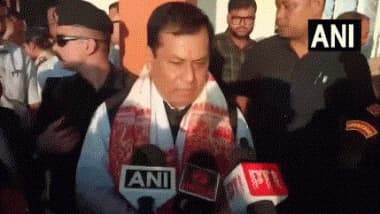 India News | Assam: Sarbananda Sonowal Visits Redeveloped Haibargaon Railway Station in Nagaon