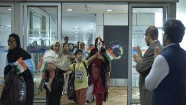 World News | India Continues Evacuation Efforts: 311 More Return from Iran