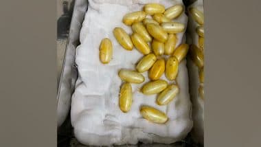 India News | DRI Mumbai Arrests Passenger After Cocaine Valued at Rs 11.39 Cr Found in His Possession