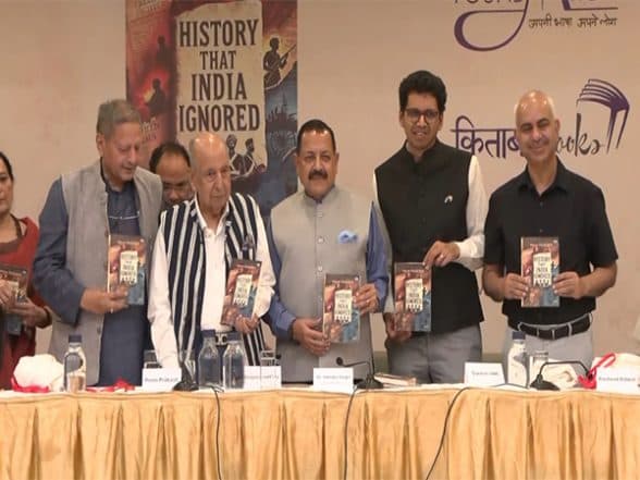 India News | Union Minister Jitendra Singh Unveils ANI Chairman Prem Prakash's Book 'History That India Ignored'