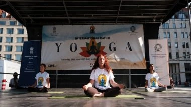 World News | Indian Embassy in Germany Celebrates International Day of Yoga
